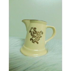 Vintage Pfaltzgraff Village Creamer Cream Pitcher 4 1/4"
